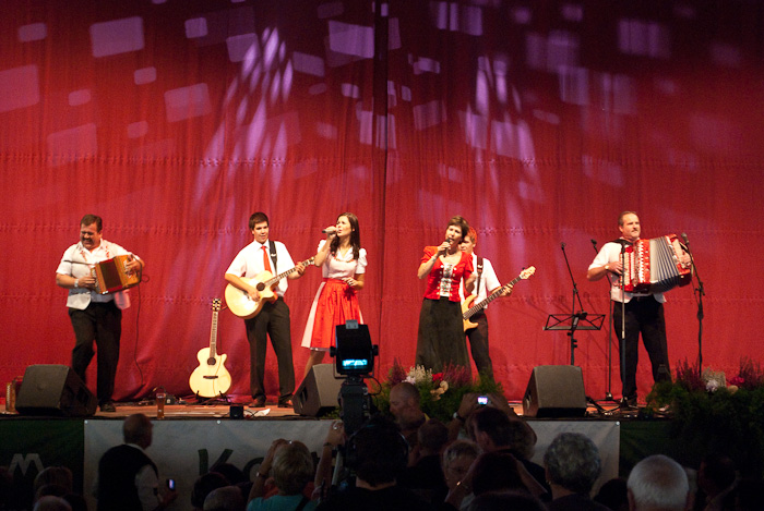 Oeschs die Dritten beim Kastelruther Spatzenfest 2009
